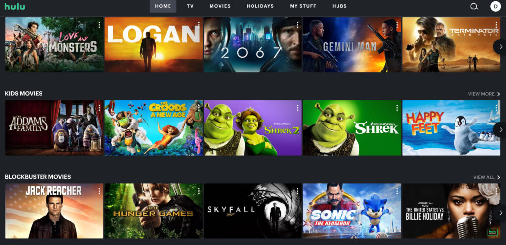 hulu i danmark