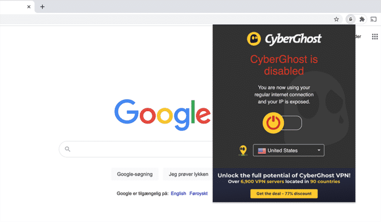 chrome extensions cyberghost