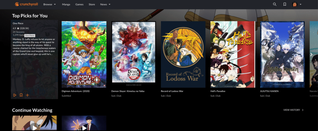 crunchyroll i danmark